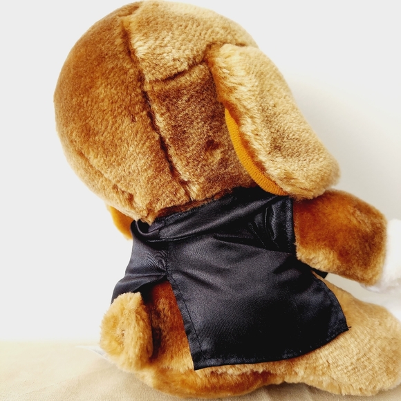 Vintage Collectible Sad Sam Plush Puppy Holding Heart George Valentino - Picture 8 of 11